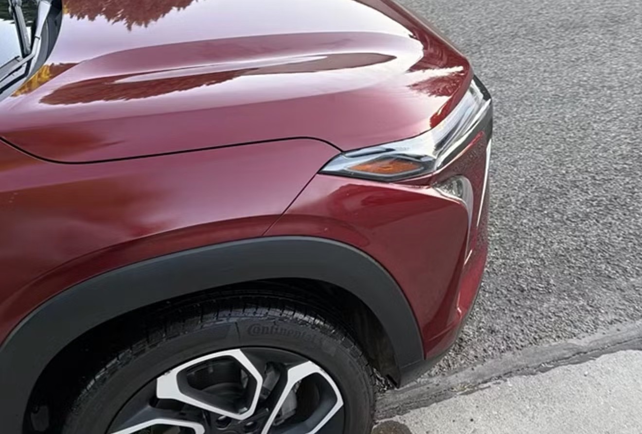 Pre-existing damage — Trax 2RS front