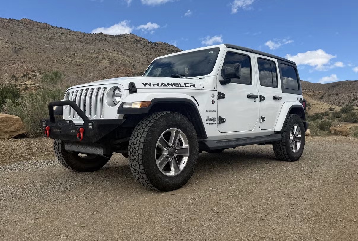 2020 Jeep Wrangler Unlimited Sahara rental Grand Junction Colorado