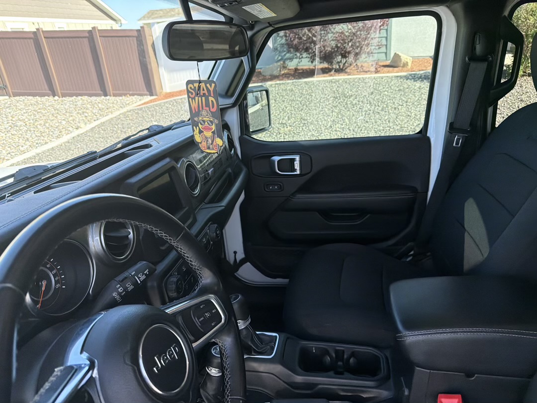 2020 Jeep Wrangler Sahara front
